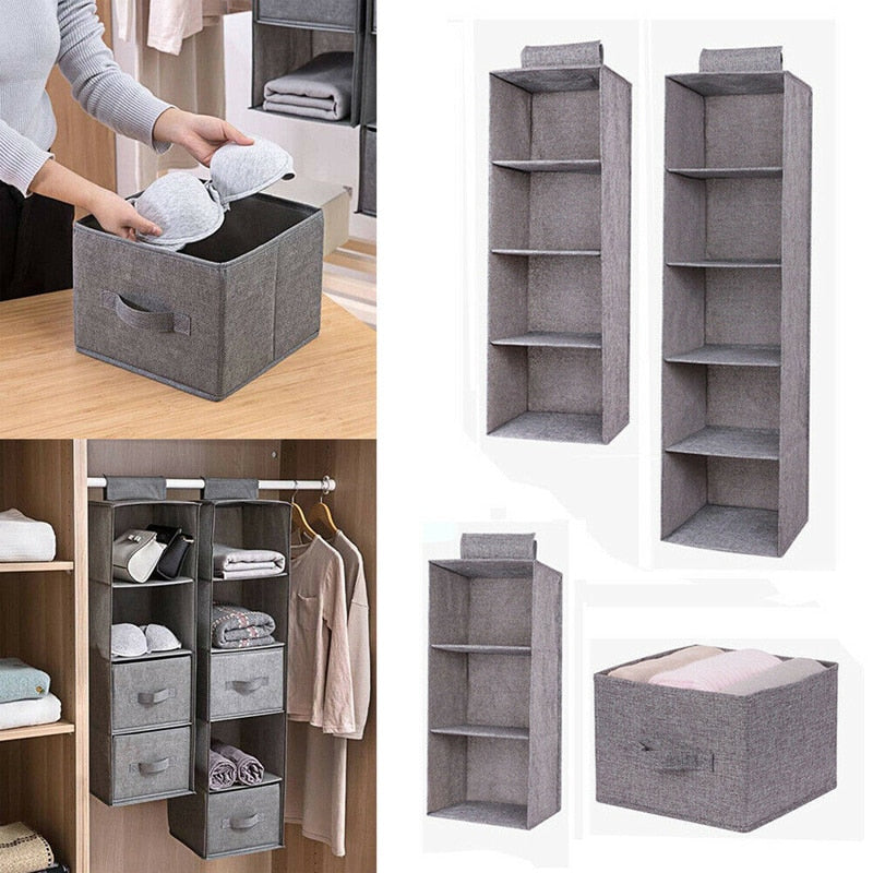 Hanging Collapsible Clothing Drawer