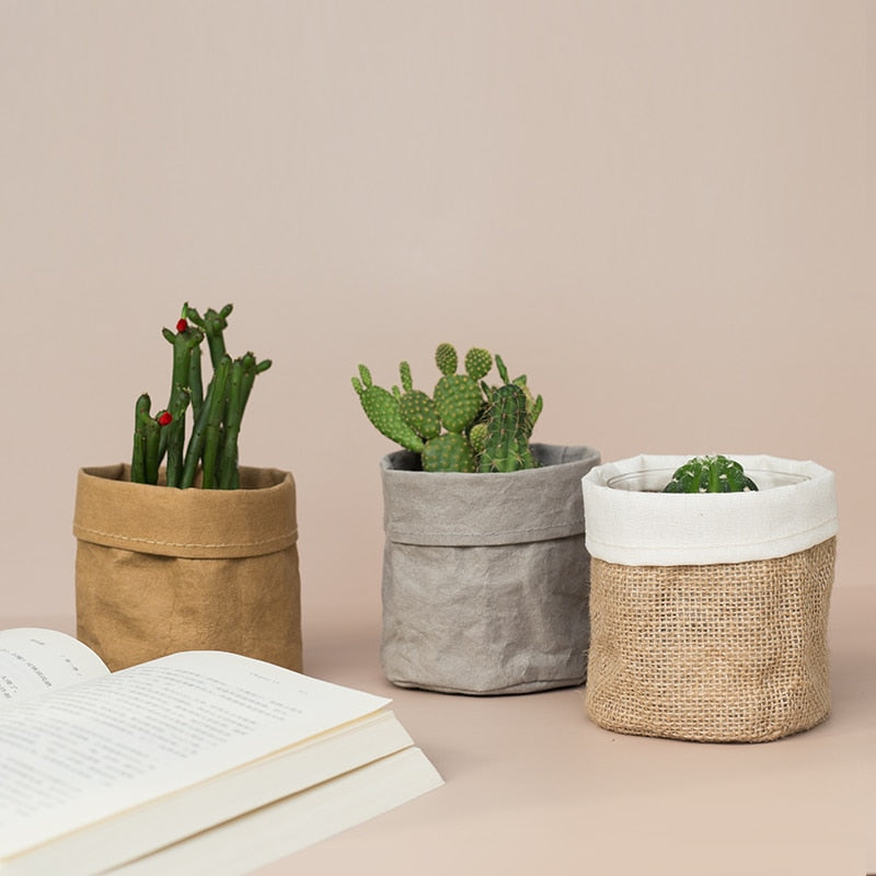 Creative Desktop Plant Bag