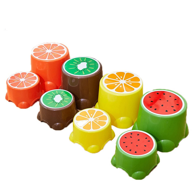 Fruit Pattern Child Stool