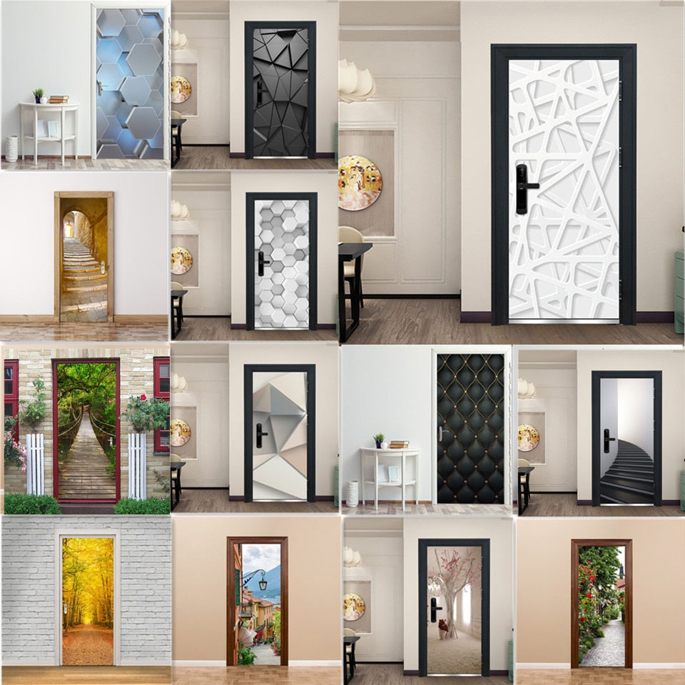 3D Door Wallpapers