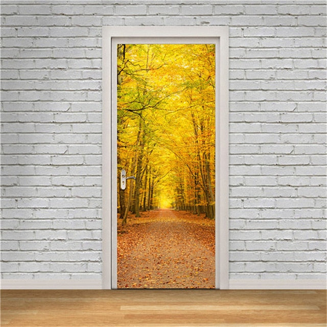 3D Door Wallpapers