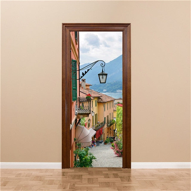 3D Door Wallpapers