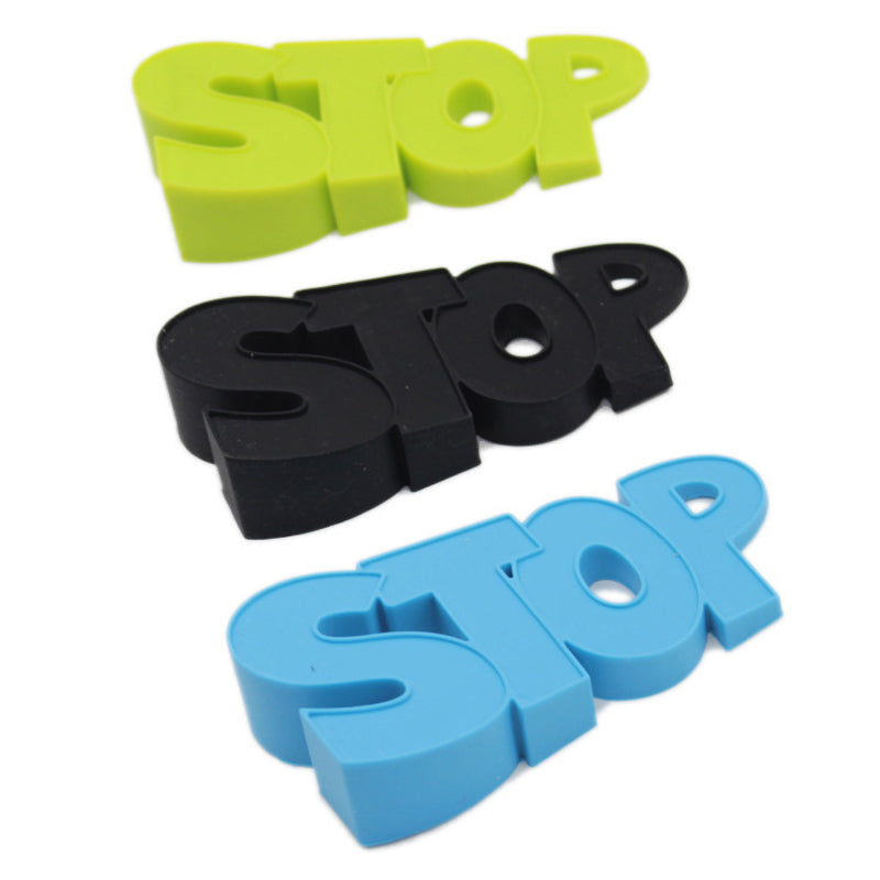 "STOP" Letters  Bottom Gate Resistance