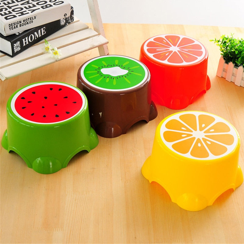 Fruit Pattern Child Stool